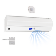 Awoco 72" Early Turn On Elegant 2 Speeds 1800 CFM Air Curtain, CE Certified, 120V Unheated with Magnetic Switch & Motion Sensor Detection