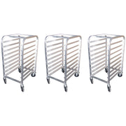 GSW AAR-0922W All Welded Aluminum Half Size Bun/Sheet Pan Rack Holds 9 Pans for Commercial Kitchen, 20-1/4” x 26” x 42”