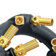 GSW WR-JBR10 Chinese Wok Range 10 Tips Jet Burner, Copper Tips, Cast Iron Body