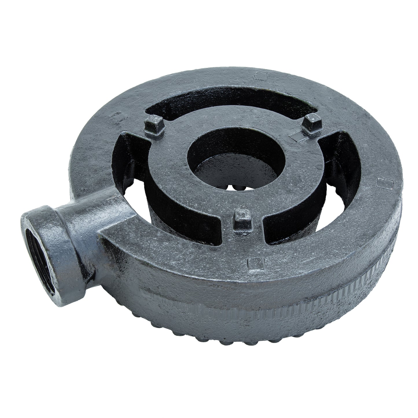 GSW WR-RB2 Two Rings Burner with 1-1/4” Air Shutter, 1-1/4” Pipe 35,000 BTU/HR, Fitting for Stock Pot and Wok Ranges