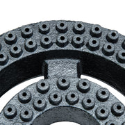 GSW WR-RB2 Two Rings Burner with 1-1/4” Air Shutter, 1-1/4” Pipe 35,000 BTU/HR, Fitting for Stock Pot and Wok Ranges