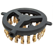 GSW WR-JBD28 Chinese Wok Range 28 Tips Jet Burner, Duck Mouth Shape, Copper Tips, Cast Iron Body