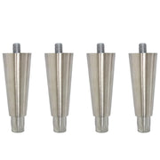 KASON Threaded Steel Stud 6” Adjustable Equipment Leg / Foot for Industrial Commercial Equipment Stands
