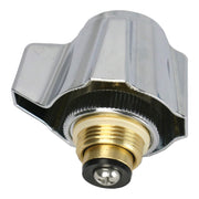 ABC Hot Knob Handle Kit with Stem for ABC 4" Hand Sink Faucet, Twist Clockwise to Open