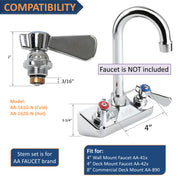 AA Faucet Replacement Stem Check for 4" Hand Sink Faucets