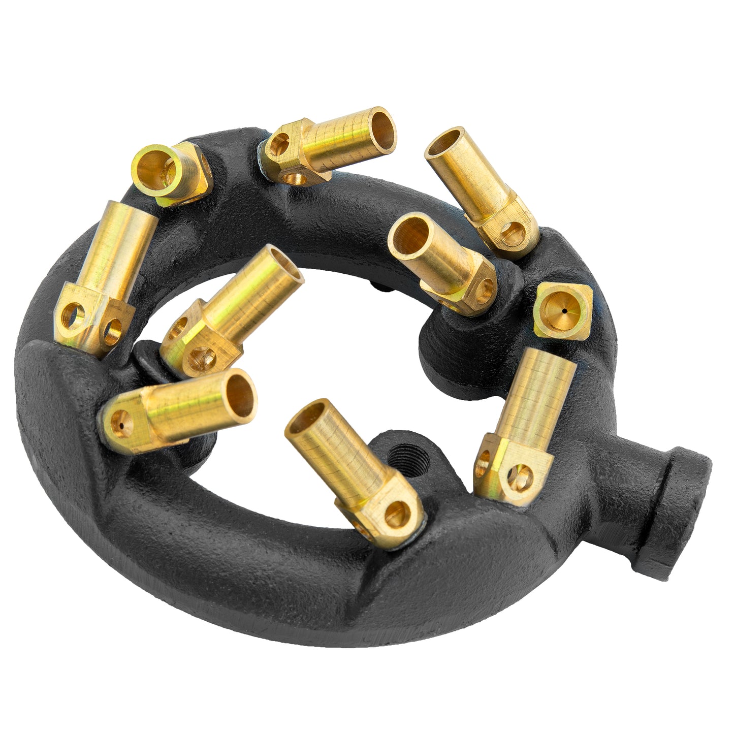 GSW WR-JBR10 Chinese Wok Range 10 Tips Jet Burner, Copper Tips, Cast Iron Body