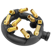 GSW WR-JBR10 Chinese Wok Range 10 Tips Jet Burner, Copper Tips, Cast Iron Body