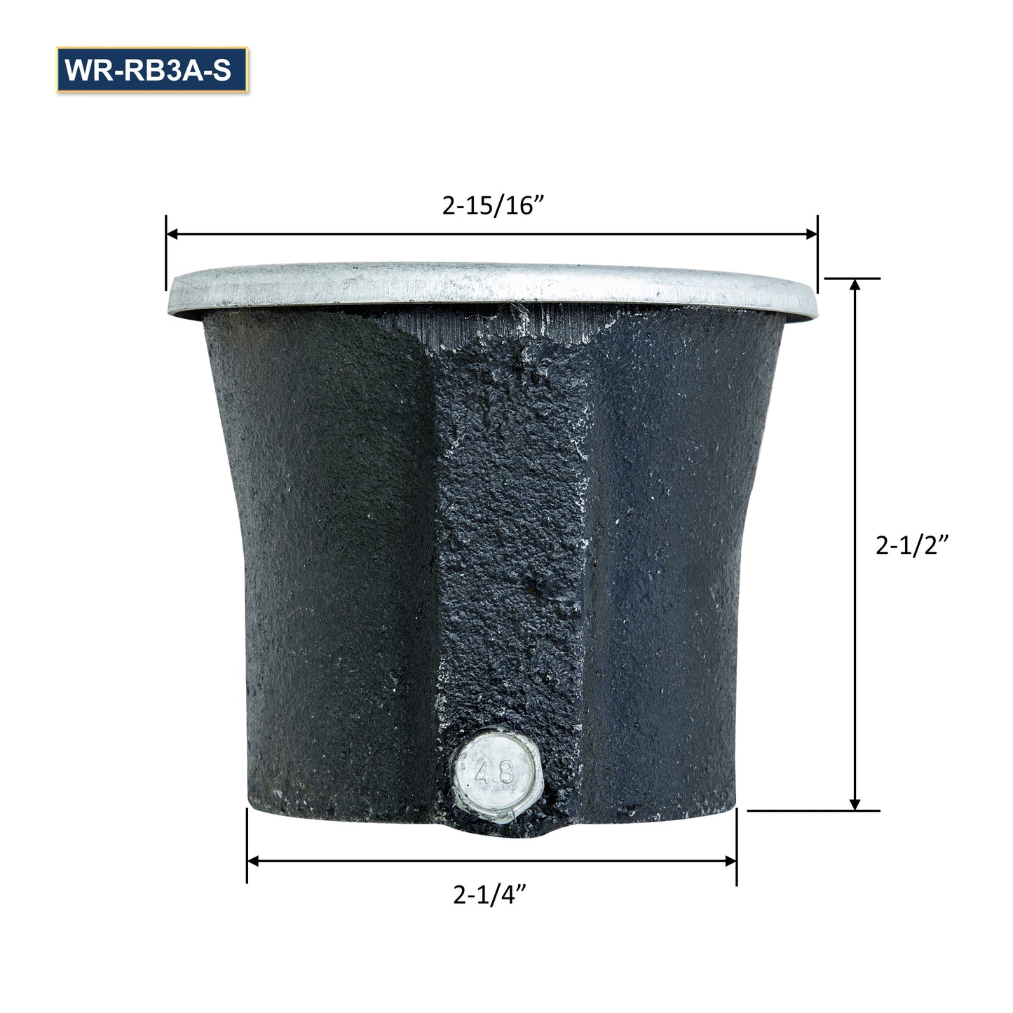GSW WR-RB2 Two Rings Burner with 1-1/4” Air Shutter, 1-1/4” Pipe 35,000 BTU/HR, Fitting for Stock Pot and Wok Ranges