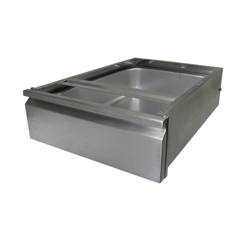 GSW DA-1520 Stainless Steel Heavy Duty Table Drawer (19-9/16"W x 22-15/16"L x 6-7/8"H)