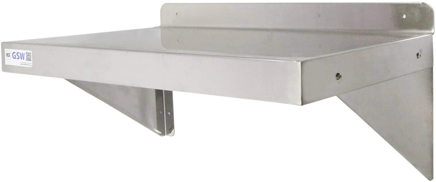 Stainless Steel Commercial Kitchen Wall Mount Shelf Restaurant