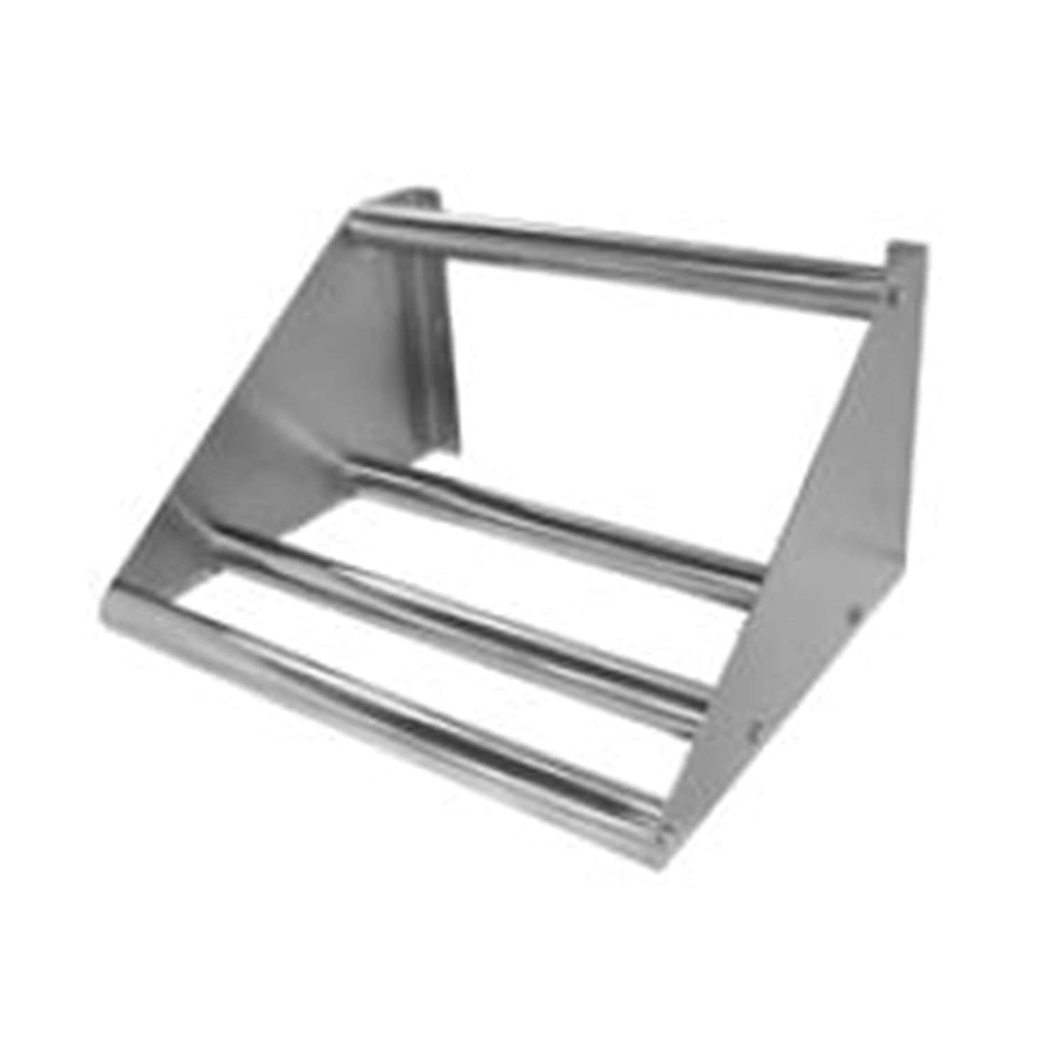 GSW Stainless Steel Tubular Dish Table Sorting Shelf for Washing and Storage, 22”W x 18”D x 11-1/4”H (22"W)