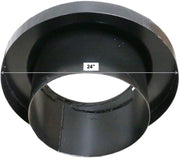 Leyso Chinese Wok Range Adapter/Reducer with Welded Ring - Convert The Large Wok Well to Smaller Size (22" to 16")