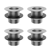AA Faucet AA-143 Stainless Steel Bar Sink Drain 1" Nominal Pipe Size 1" NPS Thread for 1-3/8" Sink Opening (1-1/2" Length)