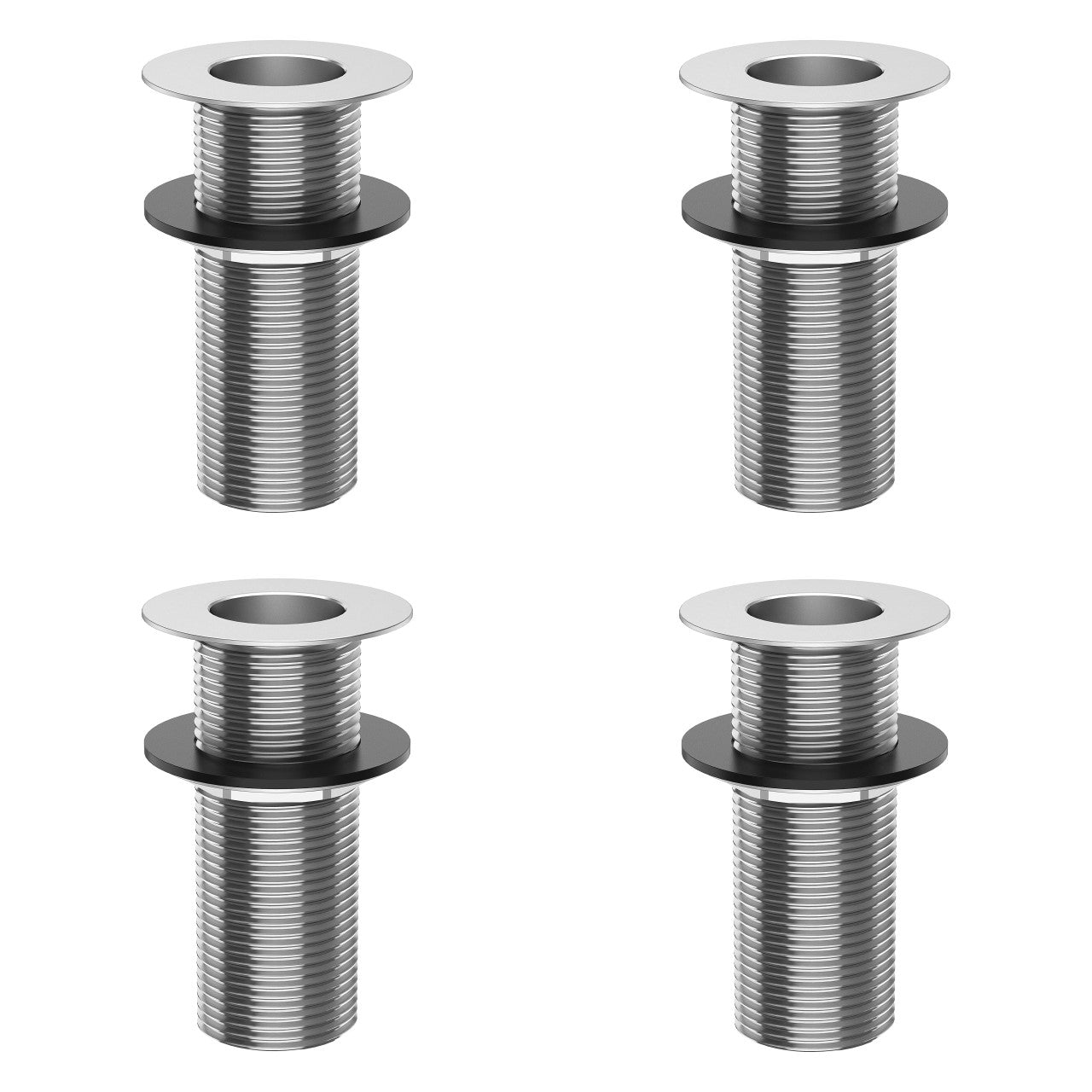 AA Faucet AA-144 Stainless Steel Bar Sink Drain 1" Nominal Pipe Size 1" NPS Thread for 1-3/8" Sink Opening (3-1/4" Length)