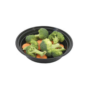 Leyso TO-JR32 32oz Round Food Container with Clear Lid - Microwave, Dishwasher Safe