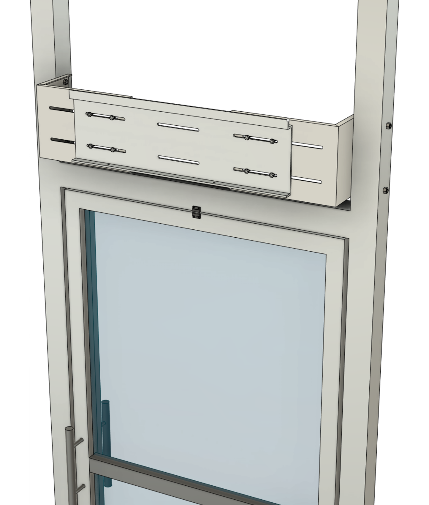 Awoco Air Curtain Mounting Brackets for Ceiling Mount or Side Mount