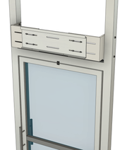 Awoco Air Curtain Mounting Brackets for Ceiling Mount or Side Mount