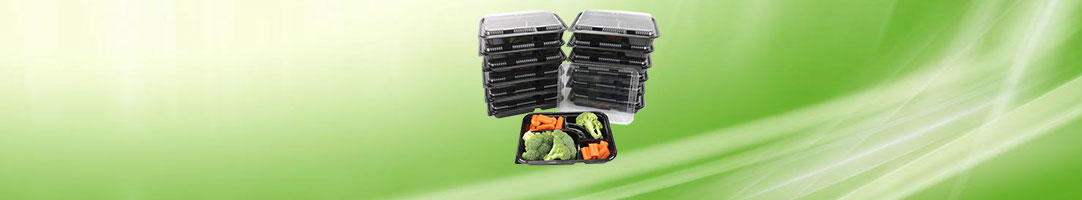 5 Compartment Containers