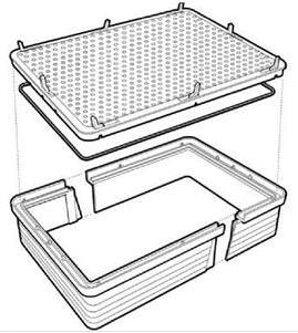 Canplas Endura Grease Interceptor Recess Extension Kit 3920AX6