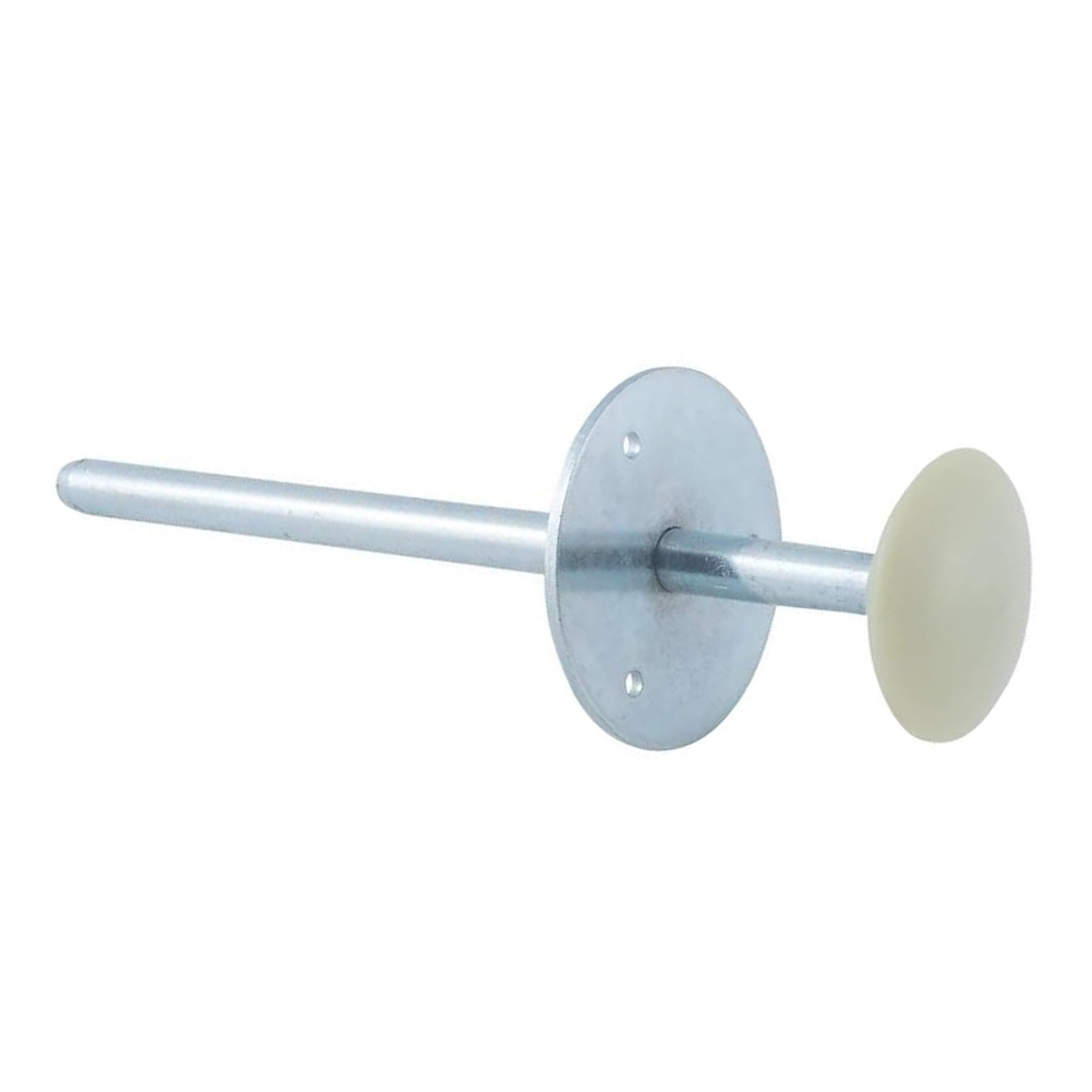 Kason 486 Wide Recessed Inside Release Handle - 1-3/4" Plunger Push Rod For 6" Thick Walk-in Cooler & Freezer Doors, ADA/NSF Approved