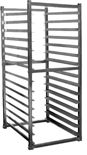 GSW AAR-1520 Knock Down Aluminum Refrigerator Storage Pan Rack, holds 15 Pans, for Commercial Kitchen, 20-1/8” x 23” x 50”