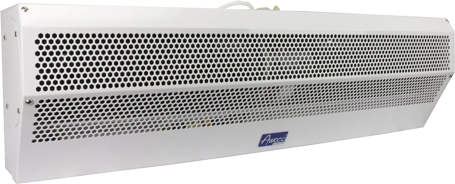 [Refurbished] Awoco FM1509 36" Super Power 2 Speeds 1200CFM Commercial Indoor Air Curtain, UL Certified, 120V Unheated - Door Switch Included