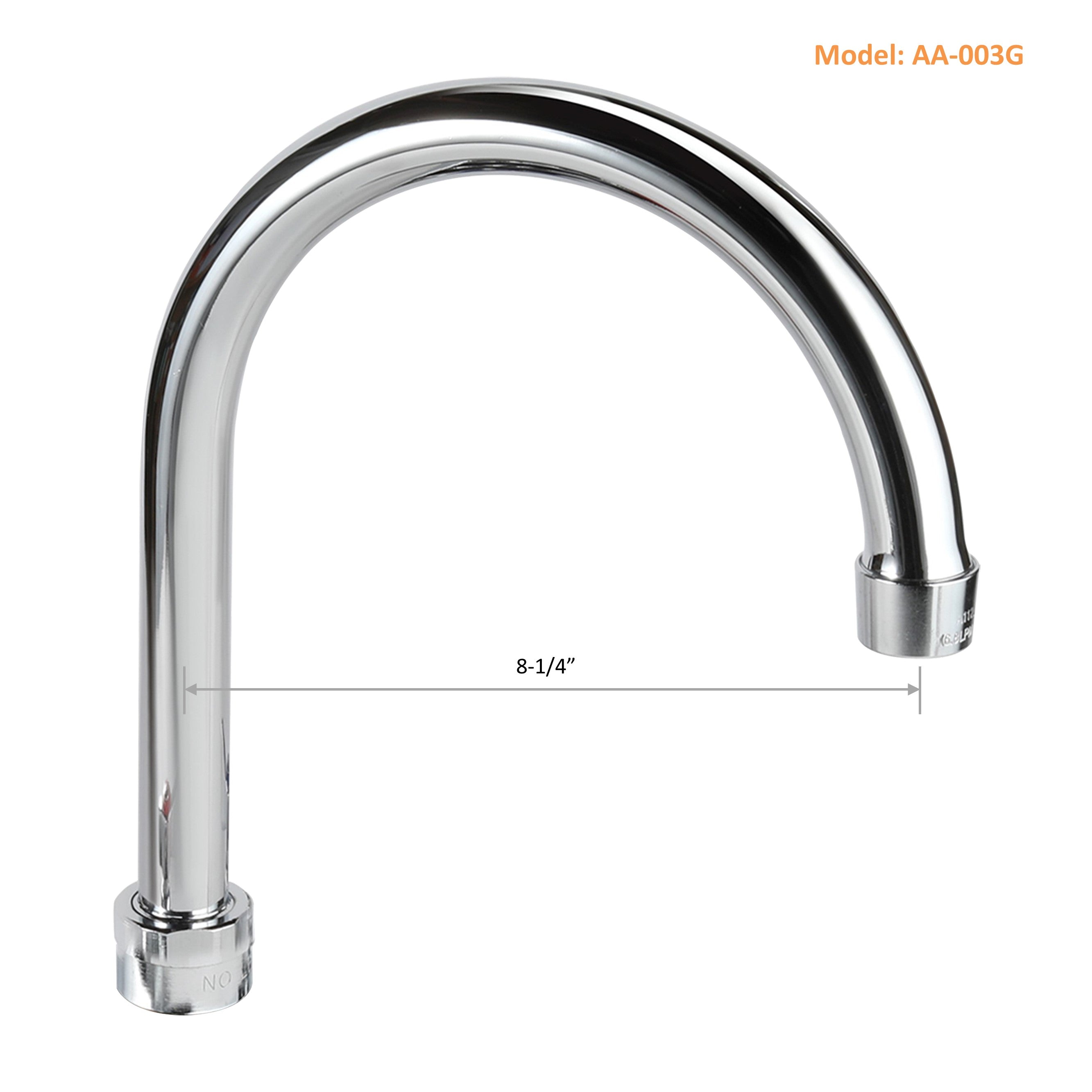 AA Faucet Heavy Duty Lead Free Gooseneck Spout