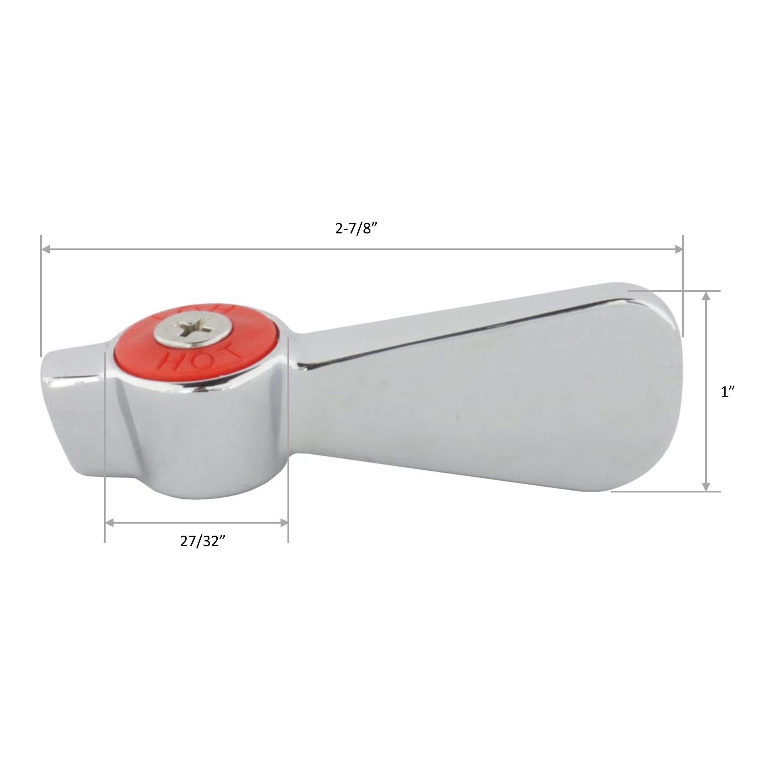 AA Faucet B-Handle Only Replacement w/ Hot/Cold Water Indicator