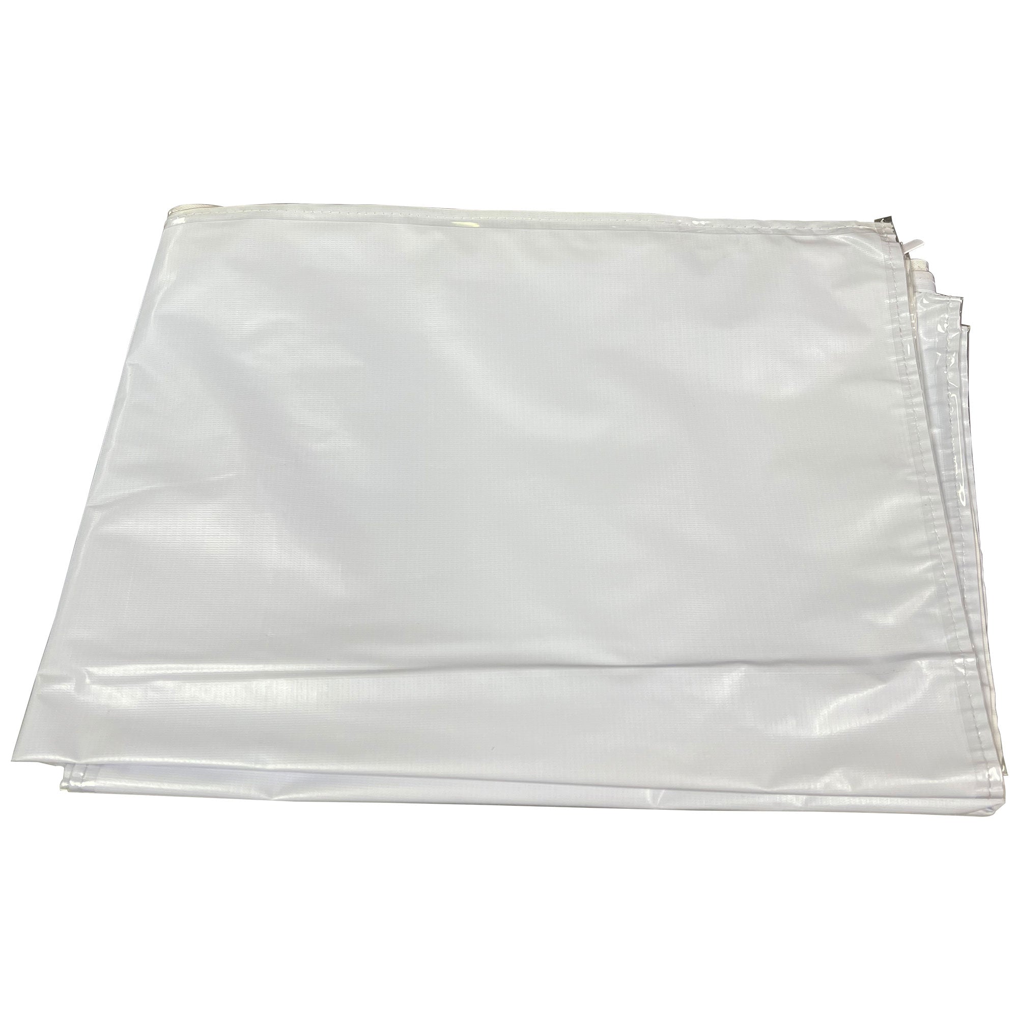 GSW AAR-20CC Clear Plastic Bun Pan Rack Cover with 2 Zippers, for Commercial Kitchen Used for 21” x 26” x 70” Rack