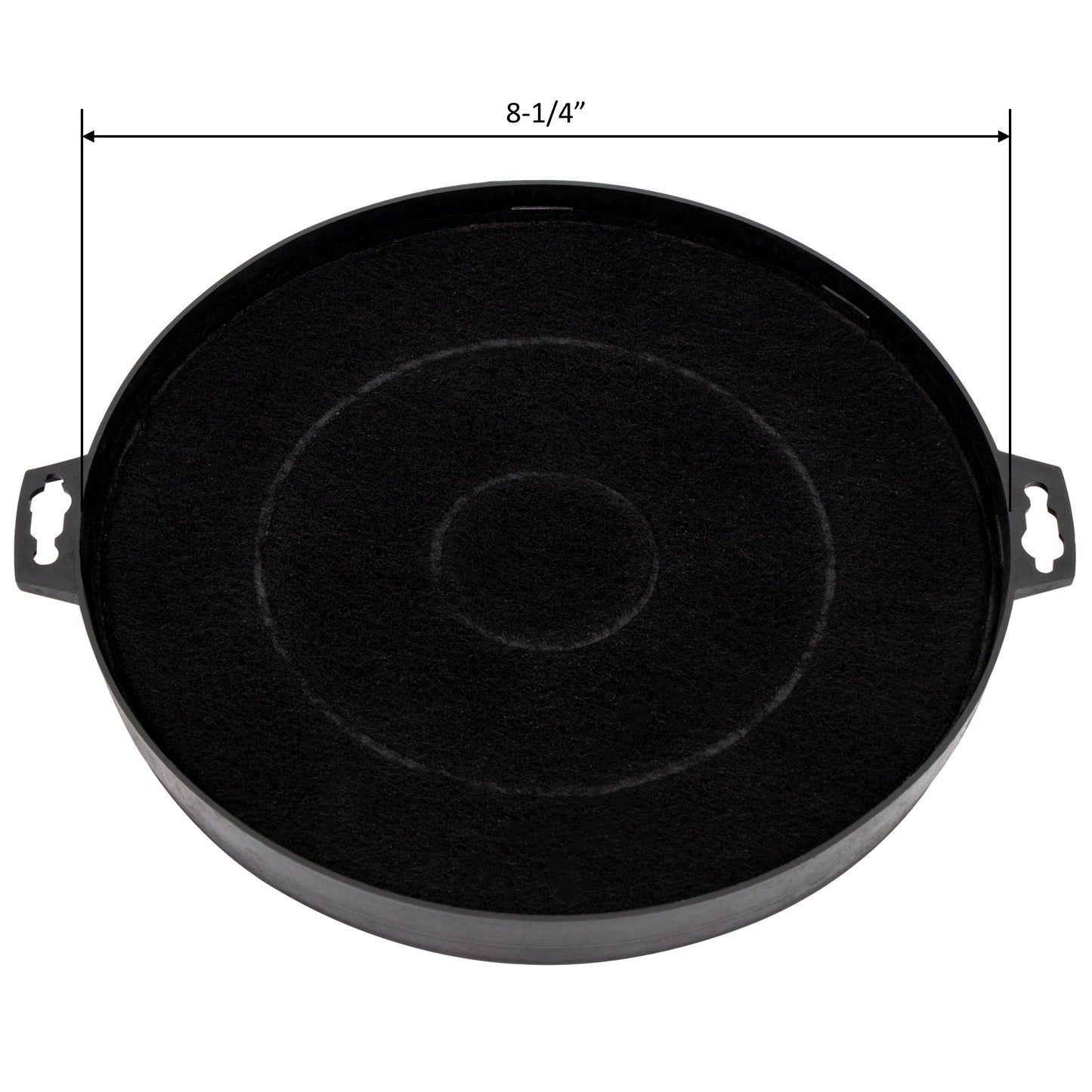 Awoco 8" Charcoal Filter for Built-in Ductless Ventilation Range Hood