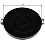 Awoco 8" Charcoal Filter for Built-in Ductless Ventilation Range Hood