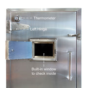 GSW 36" Stainless Steel Chinese Gas BBQ Oven 63,000 BTU Insulated Double Wall