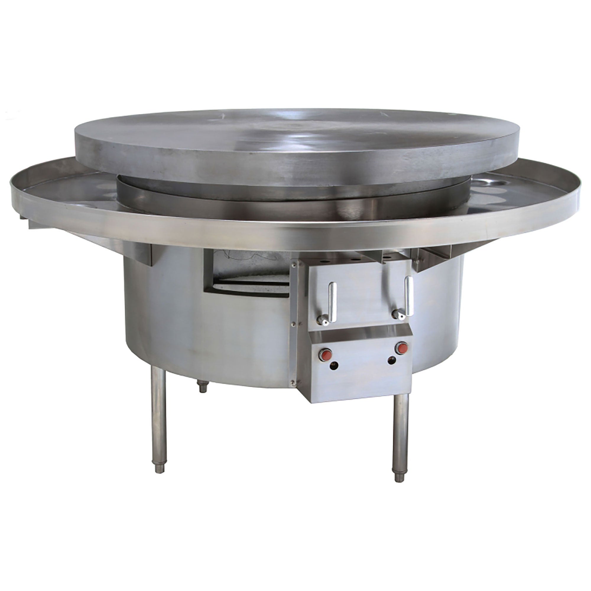 GSW 60" MBG-60 Mongolian BBQ Oven Commercial Gas Grill - 3/4" Heavy Duty Steel Grill Plate