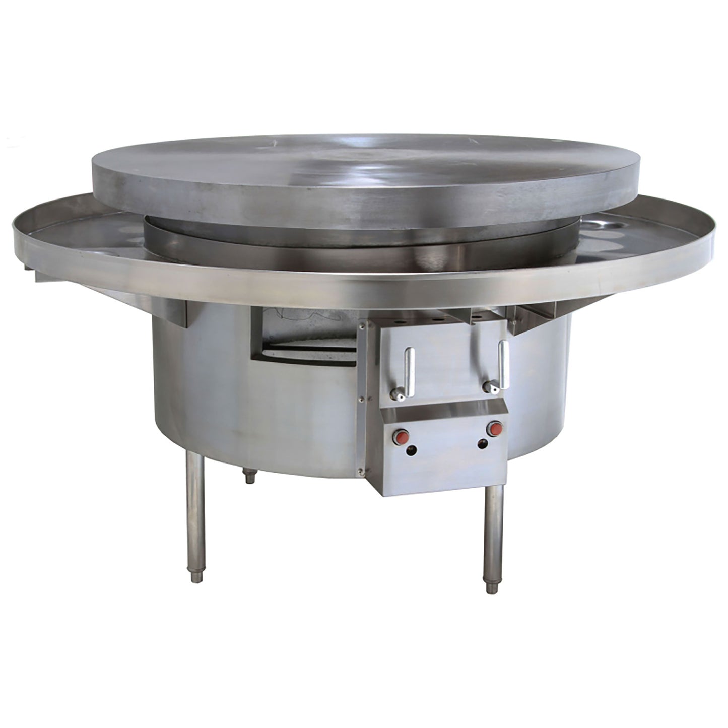 GSW 60" MBG-60 Mongolian BBQ Oven Commercial Gas Grill - 3/4" Heavy Duty Steel Grill Plate