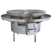 GSW 60" MBG-60 Mongolian BBQ Oven Commercial Gas Grill - 3/4" Heavy Duty Steel Grill Plate