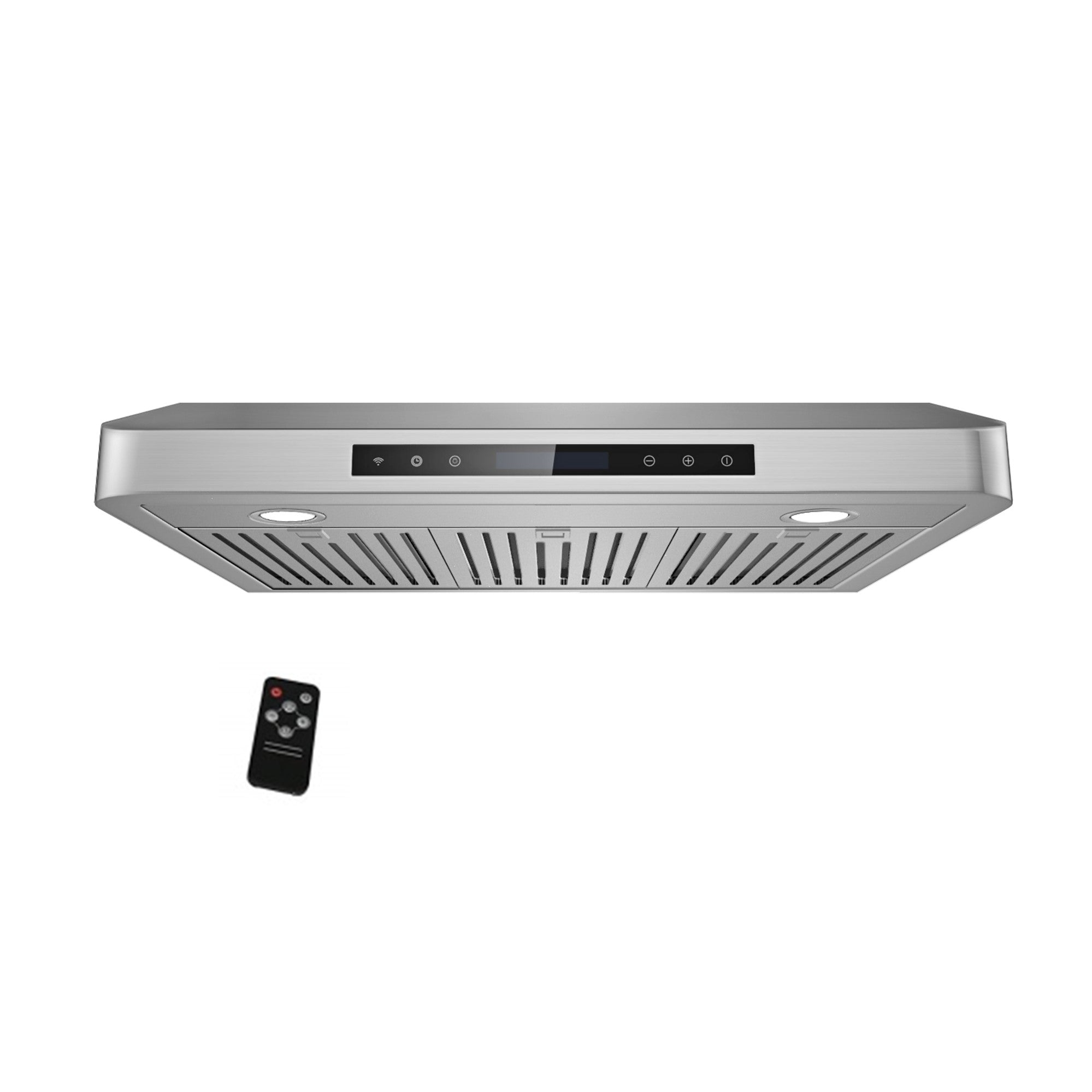 [Refurbished] Awoco RH-C06-A36 36" Classic 6" High 1mm Thick Stainless Steel Under Cabinet 4 Speeds 900CFM Range Hood with 2 LED Lights (All-In-One)