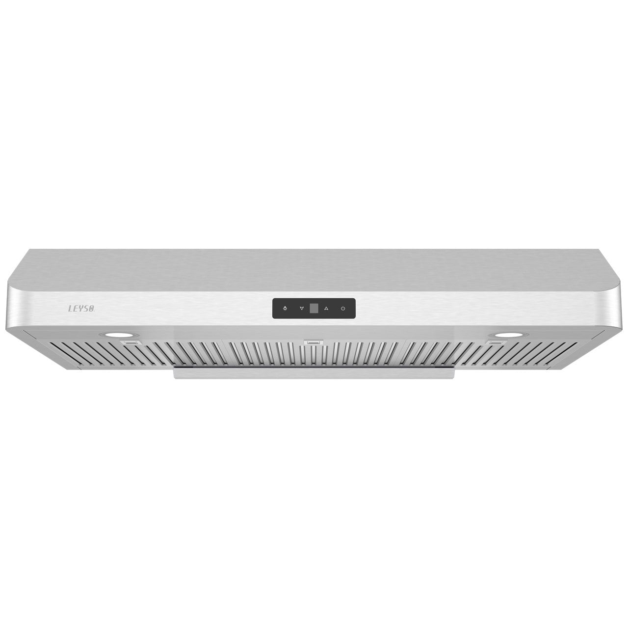 [Refurbished] Leyso 36" RH-HQ-36 Simple Under Cabinet Stainless Steel Range Hood, Digital 4-Speed Control, 900 CFM, 2 LED Lights, Baffle Filters