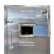 GSW 36" Stainless Steel Chinese Gas BBQ Oven 63,000 BTU Insulated Double Wall