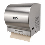 GSW BX-MR8 Wall Mount Stainless Steel Manual Roll Paper Towel Dispenser