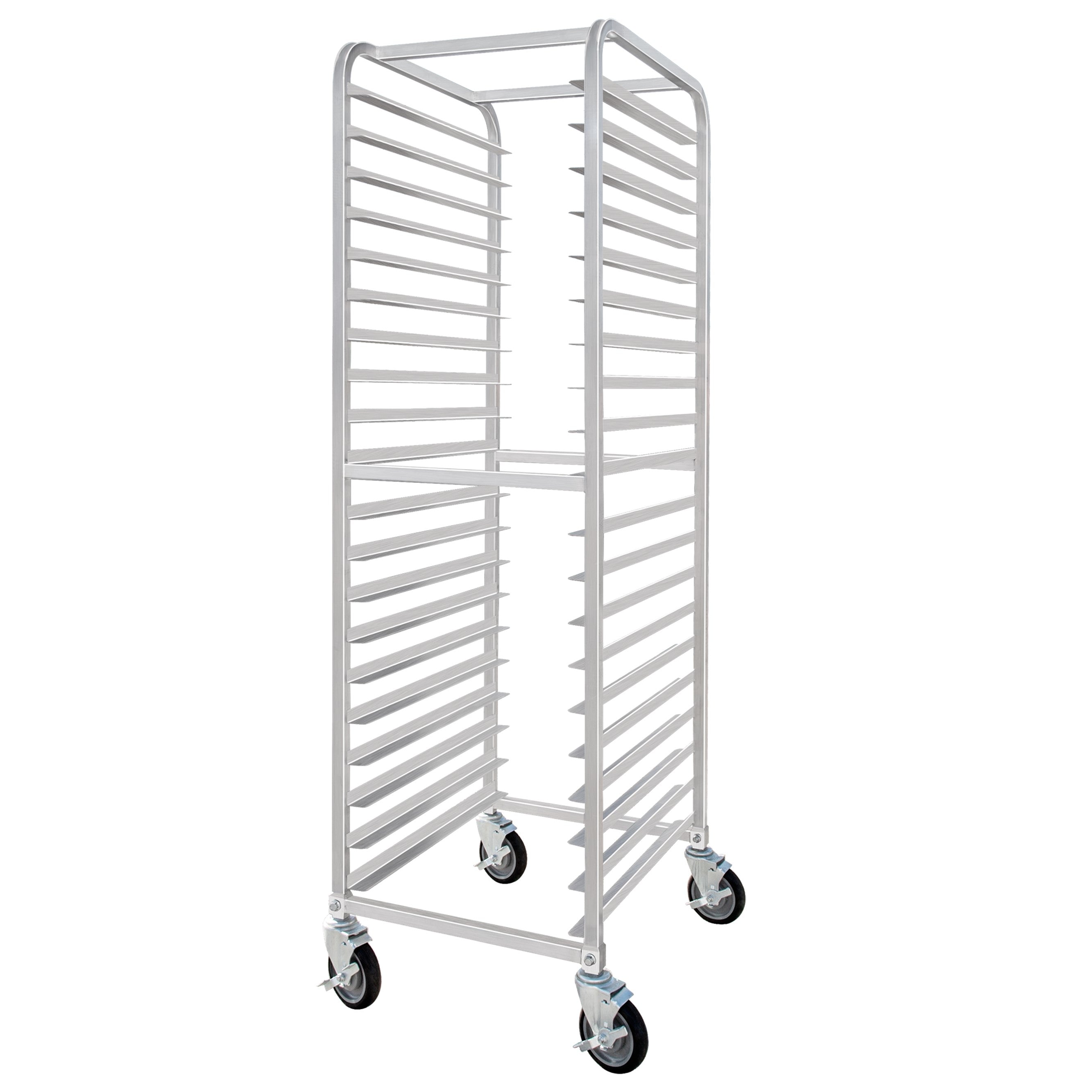 GSW AAR-2022W All-welded Aluminum Bun/Sheet Pan Rack Holds 20 Pans for Commercial Kitchen 20-1/4” x 26” x 70”