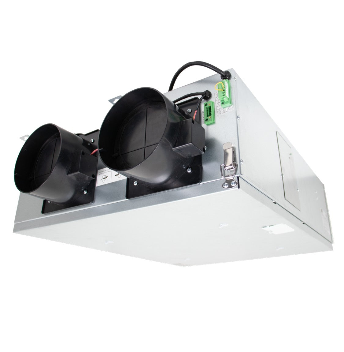 Awoco 6” Vent Energy Recovery Ventilator (ERV) System Various Speeds 100 CFM with Filter, Energy Saving HVI Certified