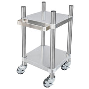 GSW Stainless Steel Top Rice Warmer Cart, 15" x 15" x 32"