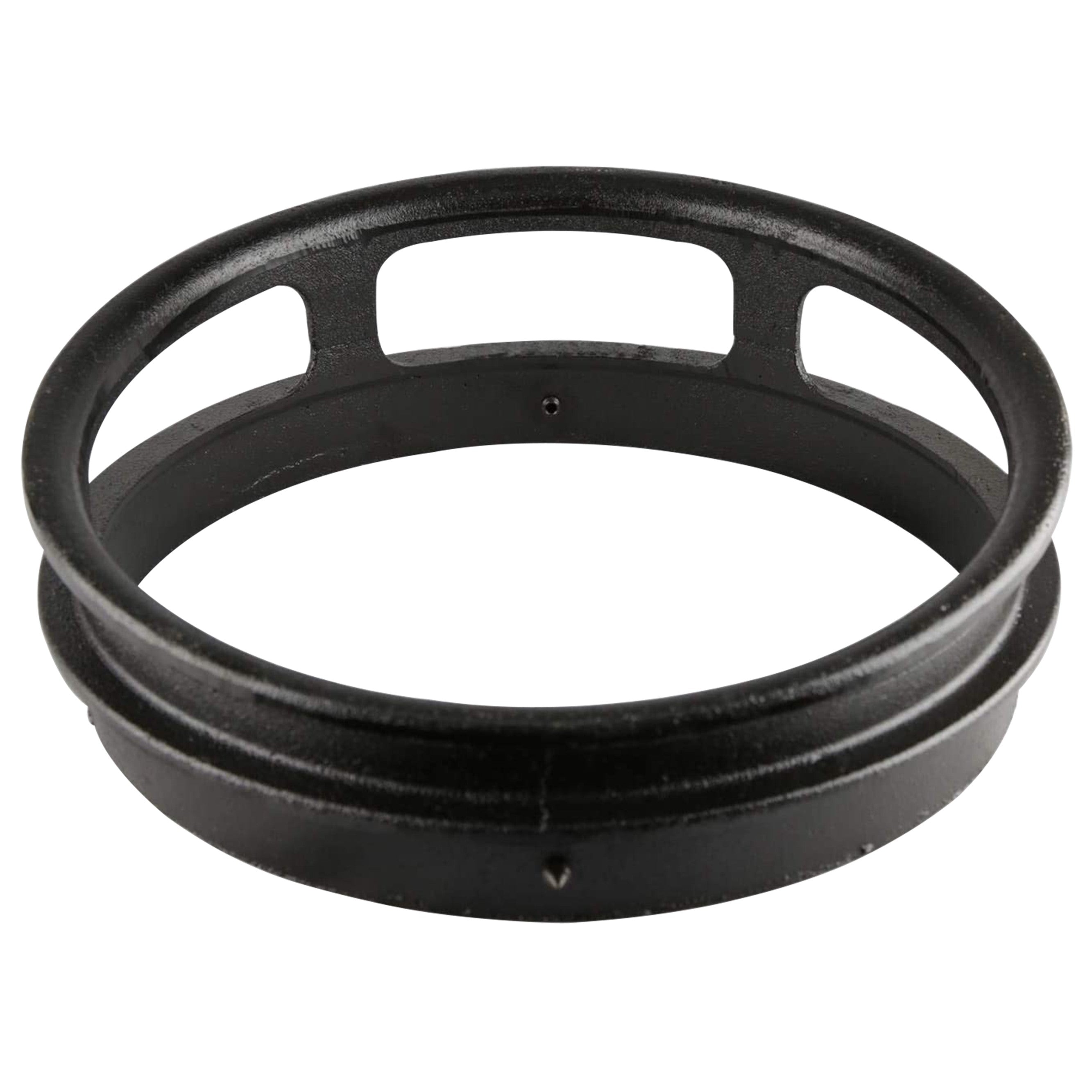 Leyso 13” Diameter 3 Opening Cast Iron Rim to Replace the Worn Out Wok Ring for Chinese Wok Range