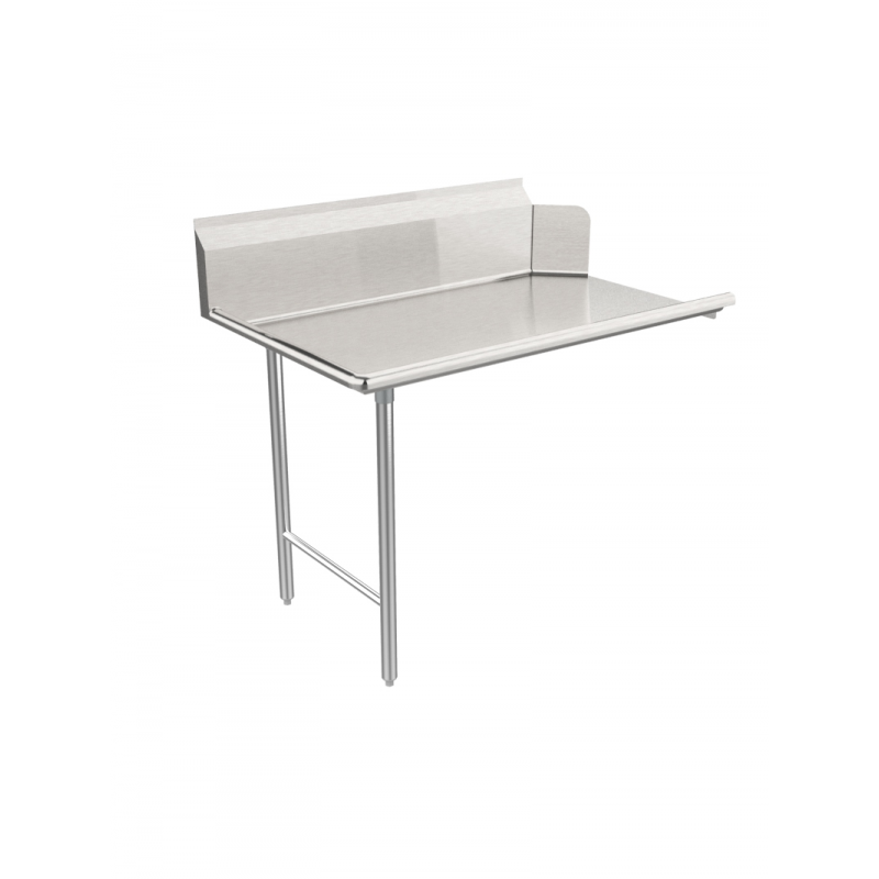 GSW Stainless Steel Clean Dish Table 36"Lx 30"W Left Side