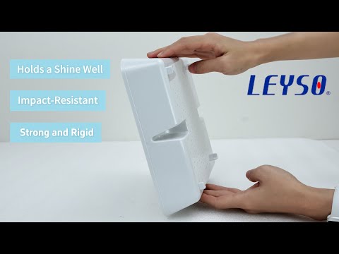 Leyso FS-PB ABS Plastic Floor Sink Drain Strainer Drop-In Sink Drain Basket Drain Cover, Catch Food Particles for Restaurants/Bar/Buffet, Fits in 8-1/2" Floor Sink Holes