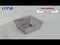 Leyso Stainless Steel Floor Sink Drop-in Basket Strainer Sink Drain Cover 8-1/2" x 8-1/2” x 3-1/8” for Kitchen, Restaurant, Bar, Buffet