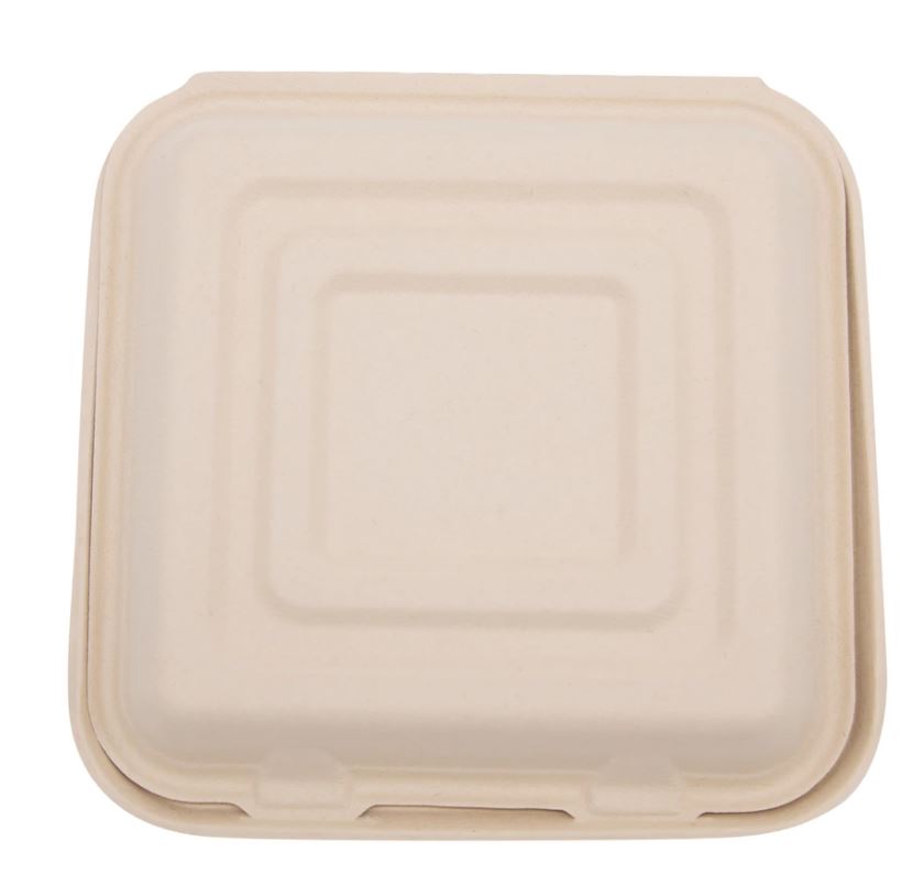 10 Pcs Storage Box Disposable Food Containers 3 Compartment