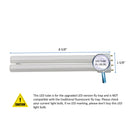 Awoco Replacement LED TUBE PL-18L 5 W LED UV Light Bulb for Wall Mount Sticky Fly Trap Lamp FT-1C18-LED