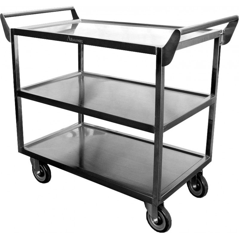 GSW C-2333 Stainless Steel Super Heavy Duty Cart (20”W x 40”L x 33-½”H)