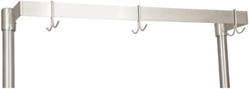 BK Resources APU-60 Adjustable Table Mount Pot Rack 60"L(Left to Right) x 50"H